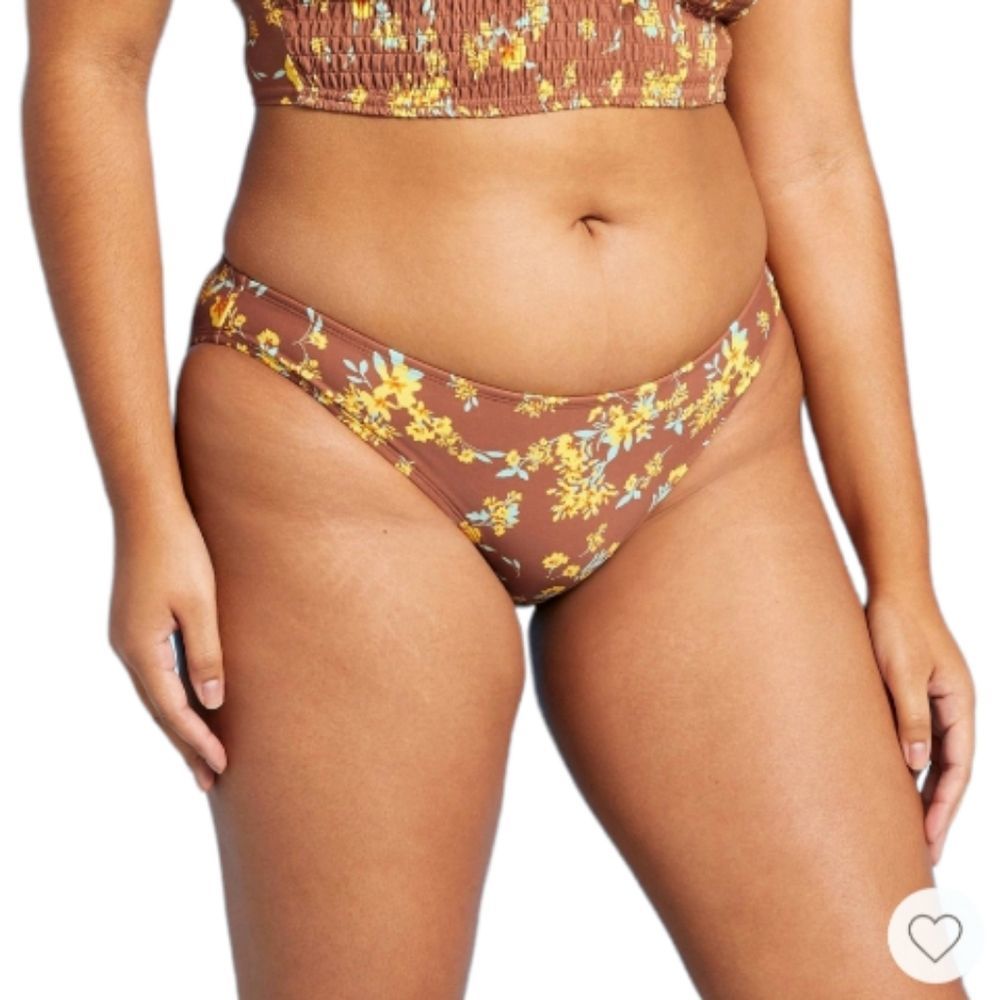 Xhilaration Floral Hipster Bikini Bottom